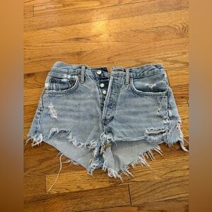 agolde shorts size 25